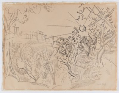 Olivi in Provenza da Raoul Dufy
