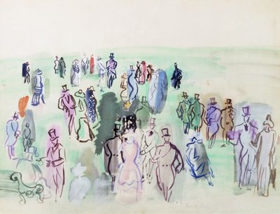 Sul prato; Sur la Pelouse da Raoul Dufy