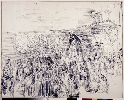 Processione a Napoli da Raoul Dufy