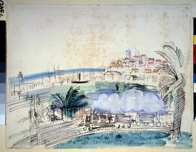 Ferrovia Ha Antibes da Raoul Dufy
