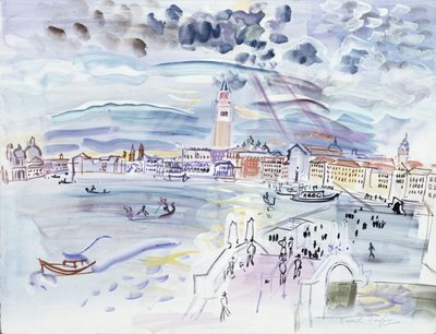 Riva degli Schiavoni, Venice da Raoul Dufy