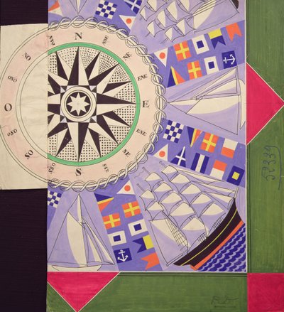 Fazzoletti da marinaio (gouache) da Raoul Dufy
