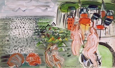 La baia di Sainte-Adresse (olio su tela) da Raoul Dufy