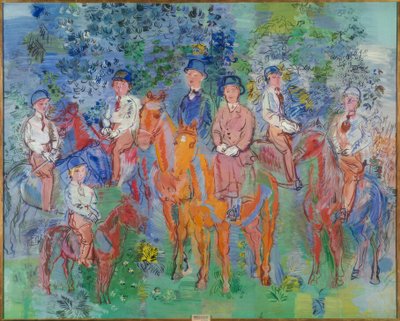 I cavalieri nel bosco da Raoul Dufy