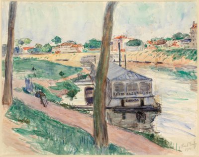 La casa galleggiante da Raoul Dufy