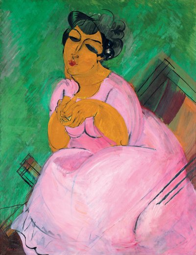 La signora in rosa; La Dame en Rose da Raoul Dufy