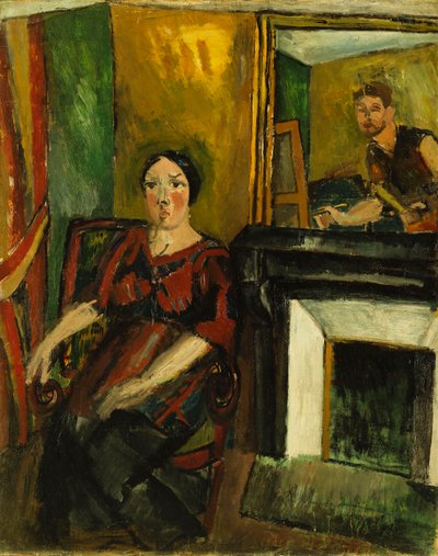 Il pittore e il suo modello; Le Peintre et son Modele da Raoul Dufy