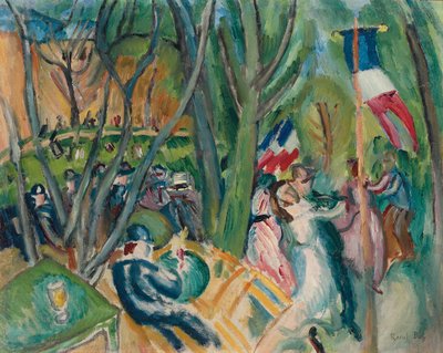 Il ballo popolare; Le Bal Populaire da Raoul Dufy