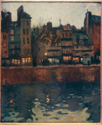 Il porto di Le Havre al tramonto da Raoul Dufy