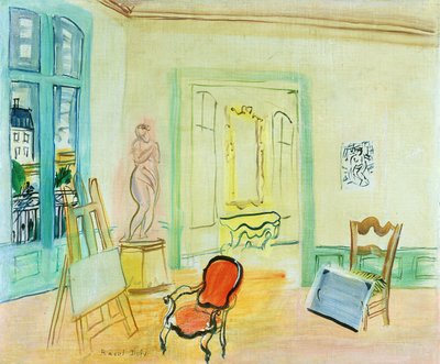 Lo studio da Raoul Dufy