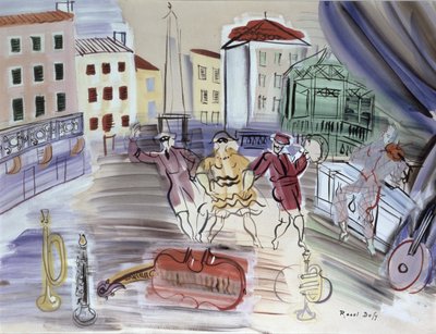 Le tre maschere da Raoul Dufy