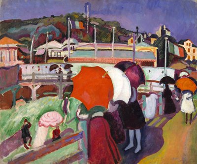 I tre ombrelli da Raoul Dufy