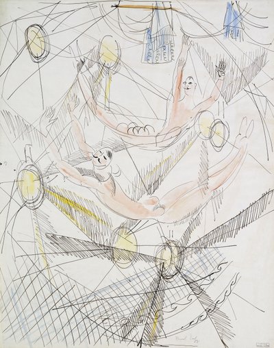 Il Trapezio; Les Trapezistes da Raoul Dufy