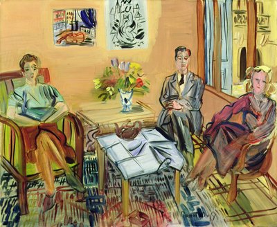 Tre figure sedute da Raoul Dufy