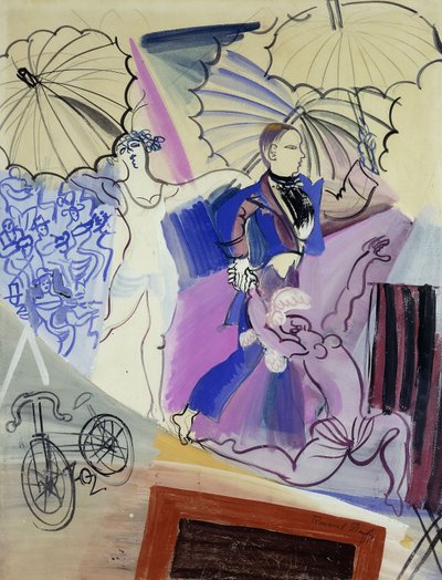 I funamboli; Les Equilibristes da Raoul Dufy