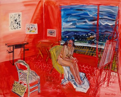 Laboratorio di Vence (olio su tela) da Raoul Dufy