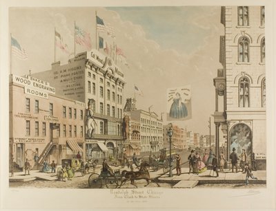 Randolph Street, Chicago, da Clark a State Streets nell