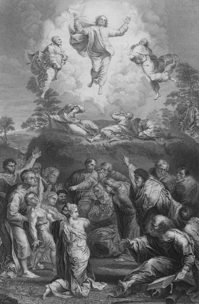 La Trasfigurazione da after Raphael