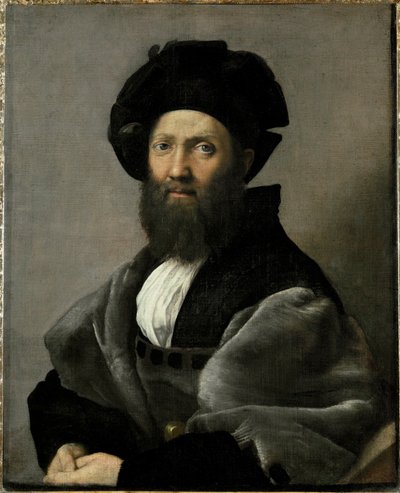 Count Baldassare Castiglione, author of " Il Cortegiano " ... da Raphael (1483-1520)