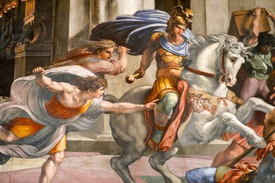 Espulsione di Eliodoro dal Tempio da Raphael