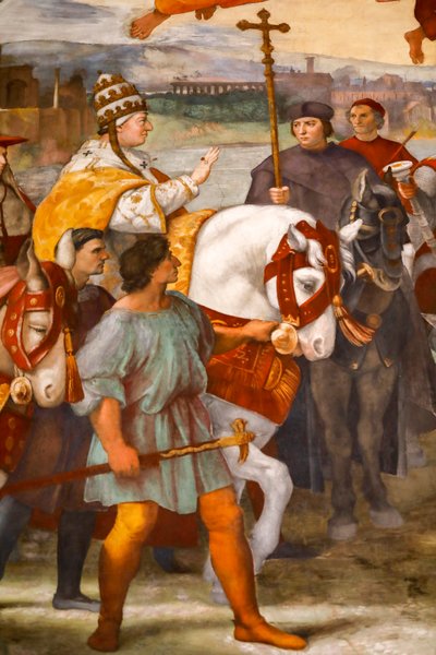 Incontro tra San Leone Magno e Attila da Raphael
