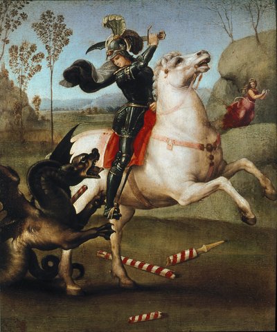 San Giorgio e il drago da Raphael (1483 1520)