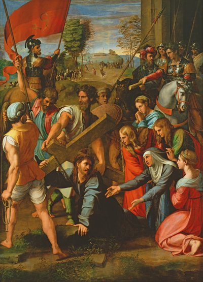 La Caduta sulla Via del Calvario da Raphael