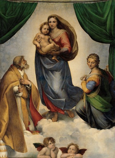 La Madonna Sistina da Raphael