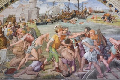 La battaglia di Ostia da Raphael (1483 1520)