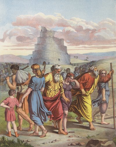 La Torre di Babele da after Raphael