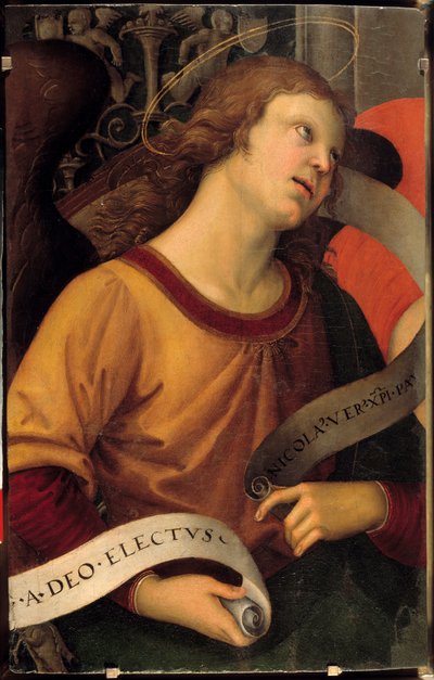 Un angelo. Frammento dell