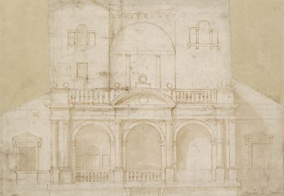Progetto architettonico (Villa Madama) da Raphael