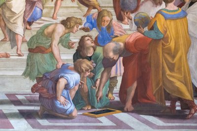 Euclide o Archimede (dettaglio) da Raphael (1483 1520)
