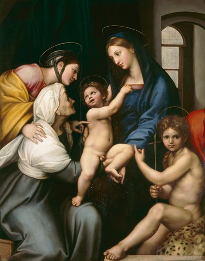 Madonna del Panno, c.1514 da Raphael