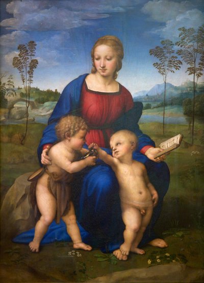 Madonna del Cardellino (post restauro) da Raphael (1483 1520)