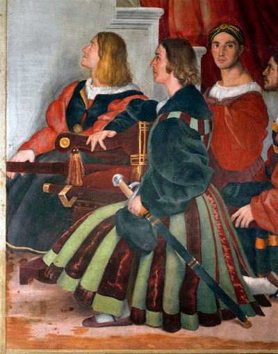 Portatori papali (dettaglio) da Raphael