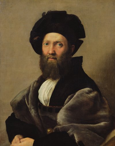 Ritratto di Baldassare Castiglione (1478-1529) prima del 1516 da Raphael