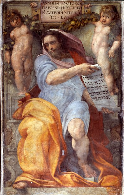 Profeta Isaia da Raphael