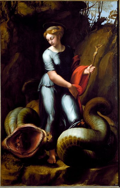 Santa Margherita (c. 1520) da Raphael