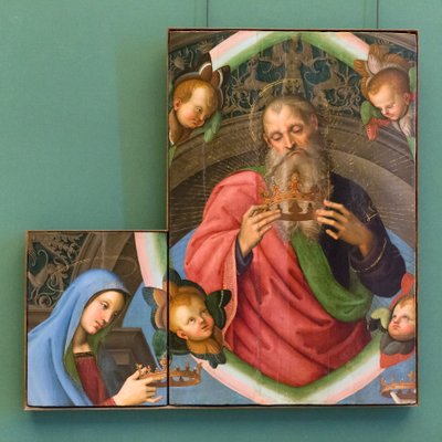 Il Padre Eterno e la Vergine da Raphael (1483 1520)