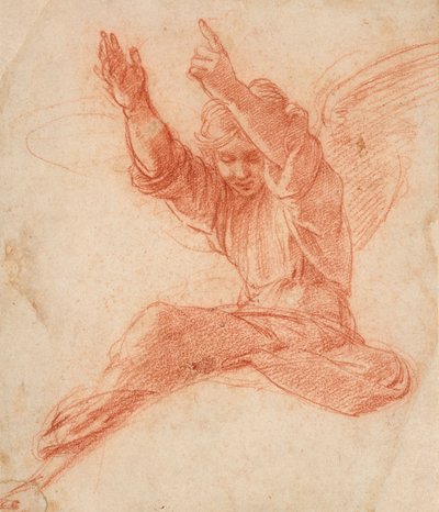 Un angelo, c1500-1520 da Raphael