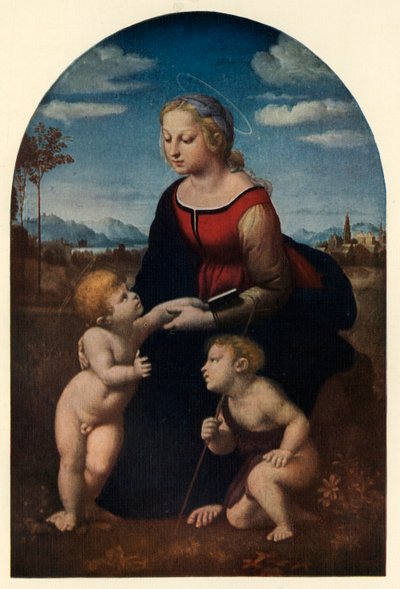 La Belle Jardinière, 1507, c1912 da Raffaello Sanzio Raphael