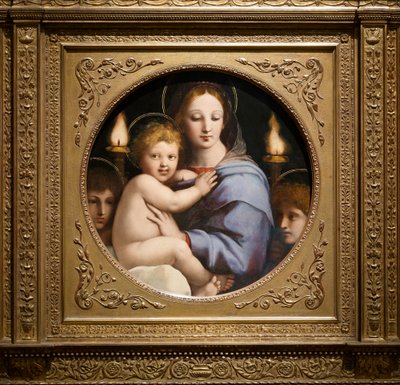 Madonna del Candelabro, c.1513 da Raffaello Sanzio Raphael
