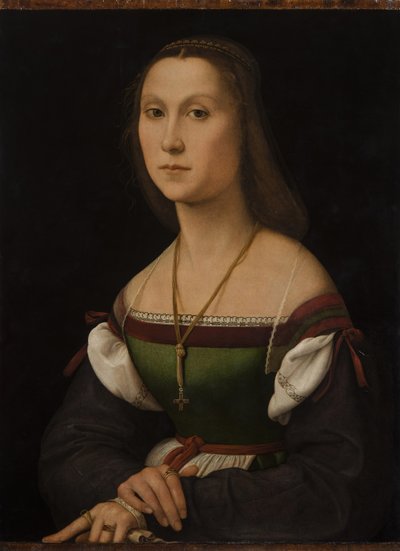 Ritratto di una giovane donna La Muta, ca 1507 da Raphael