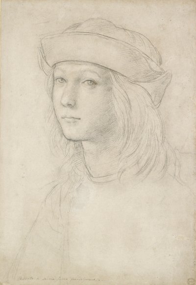 Ritratto di un giovane sconosciuto possibilmente un autoritratto da Raphael