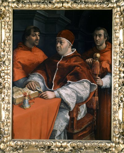 Ritratto di Papa Leone X da Raphael
