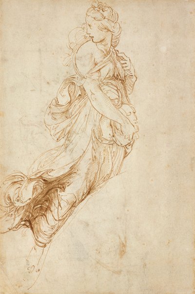 Studio per la figura di Melpomene da Raphael