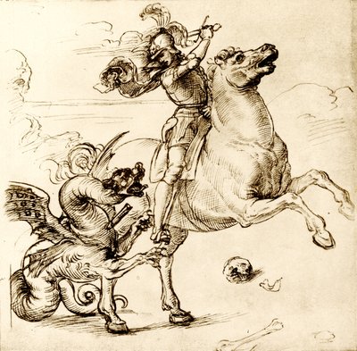 San Giorgio con la spada da Raffaello Sanzio Raphael