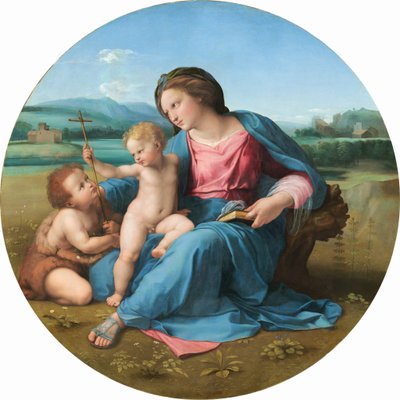 La Madonna Alba da Raphael