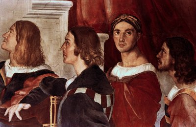 La Messa di Bolsena, (dettaglio), 1512 da Raffaello Sanzio Raphael